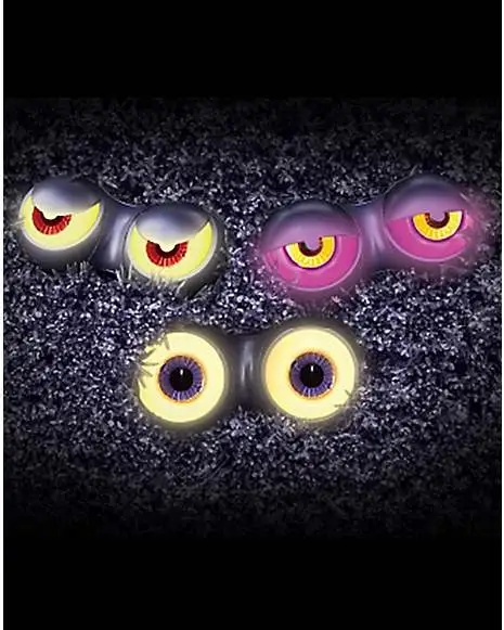 Spirit Halloween LED Peep N' Peepers Flashing Eye Lights - Decorations 2 Spirit Halloween LED Peep N' Peepers Flashing Eye Lights - Decorations