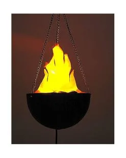 Spirit Halloween Mini Hanging Flame Light