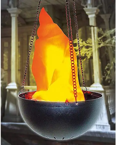 Spirit Halloween Mini Hanging Flame Light 5 Spirit Halloween Mini Hanging Flame Light - Image 3