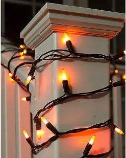 Spirit Halloween Orange String Lights -Spirit Halloween Boutique 01027531 c