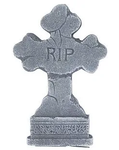 Spirit Halloween 15 Inch Cross Tombstone