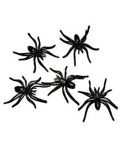 Spirit Halloween Black Spider Pack - 30 Pack
