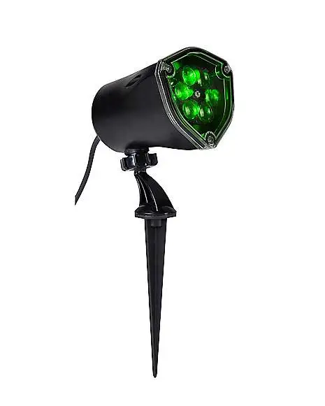 Spirit Halloween Whirl-A-Motion LED Green Spiders Projection Spot Light 4 Spirit Halloween Whirl-A-Motion LED Green Spiders Projection Spot Light - Image 2