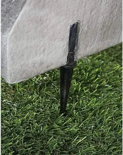 Spirit Halloween 2 Ft RIP Skull Tombstone -Spirit Halloween Boutique 01317916 d