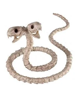 Spirit Halloween Two-Headed Snake Skeleton - Decorations