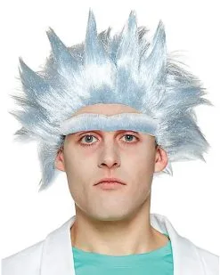 Spirit Halloween Rick Wig And Unibrow - Rick And Morty