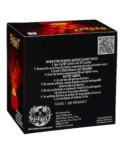 Spirit Halloween Flaming Pumpkin Lite -Spirit Halloween Boutique 01369958 d