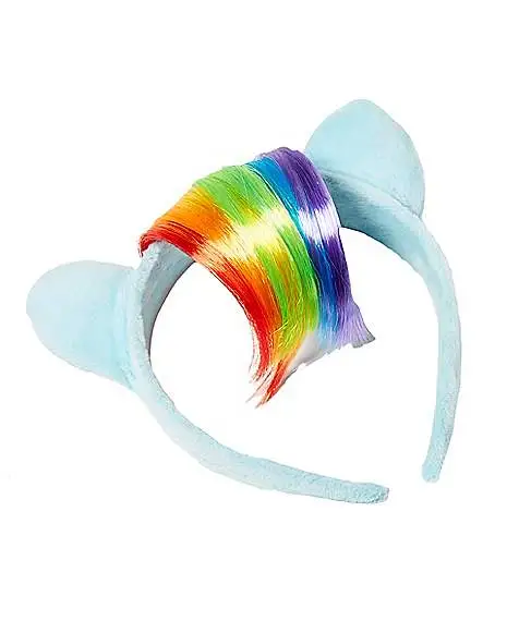 Spirit Halloween Rainbow Bangs Headband - My Little Pony 5 Spirit Halloween Rainbow Bangs Headband - My Little Pony - Image 3
