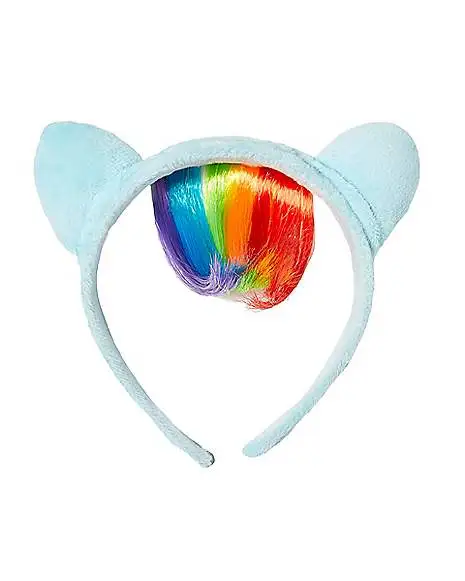 Spirit Halloween Rainbow Bangs Headband - My Little Pony 6 Spirit Halloween Rainbow Bangs Headband - My Little Pony - Image 4