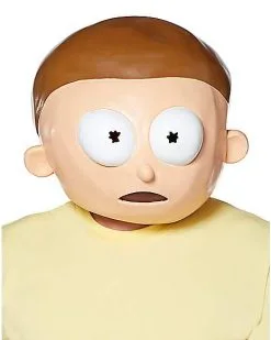 Spirit Halloween Morty Full Mask - Rick And Morty
