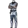 Spirit Halloween Adult Skull Trooper Costume - Fortnite -Spirit Halloween Boutique 01418433 a
