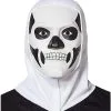 Spirit Halloween Hooded Skull Trooper Full Mask - Fortnite -Spirit Halloween Boutique 01419050 a