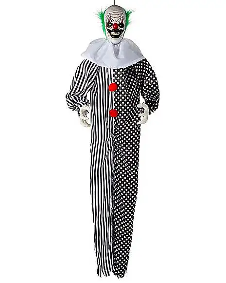 Spirit Halloween 6 Ft Animated Hanging Clown Decoration 4 Spirit Halloween 6 Ft Animated Hanging Clown Decoration - Image 2