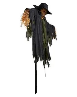 Spirit Halloween Scarecrow Convertible Hanging Prop And Lawn Stake -Spirit Halloween Boutique 01437938 b