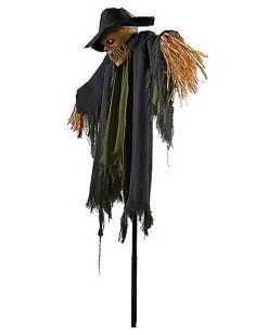 Spirit Halloween Scarecrow Convertible Hanging Prop And Lawn Stake -Spirit Halloween Boutique 01437938 c