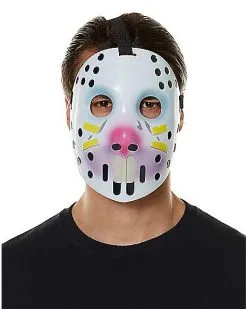 Spirit Halloween Rabbit Raider Half Mask - Fortnite -Spirit Halloween Boutique 01443506 b