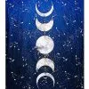 Spirit Halloween Tarot Moonphase Fleece Blanket -Spirit Halloween Boutique 01455914 a