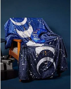 Spirit Halloween Tarot Moonphase Fleece Blanket -Spirit Halloween Boutique 01455914 d
