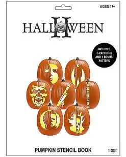 Spirit Halloween Michael Myers Pumpkin Stencil Book - Halloween 2
