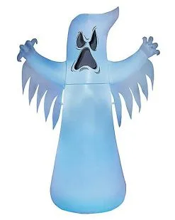 Spirit Halloween 4 Ft LED Ghost Inflatable Decoration -Spirit Halloween Boutique 01476217 c