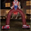 Spirit Halloween 12 Ft LED Scary Clown Archway Inflatable Decoration 1 Spirit Halloween 12 Ft LED Scary Clown Archway Inflatable Decoration -Spirit Halloween Boutique 01476605 a