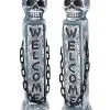 Spirit Halloween 21 Inch Welcome Tombstone Pillars -Spirit Halloween Boutique 01483163 a