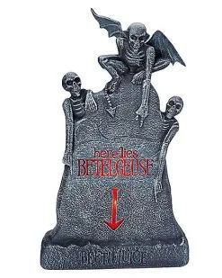 Spirit Halloween LED Here Lies Beetlejuice Tombstone