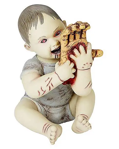 Spirit Halloween Snackin' Steve Zombie Baby 3 Spirit Halloween Snackin' Steve Zombie Baby