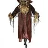 Spirit Halloween 4 Ft Light-Up Hanging Pumpkin Man