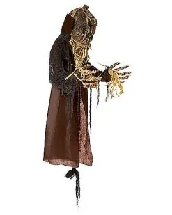 Spirit Halloween 4 Ft Light-Up Hanging Pumpkin Man -Spirit Halloween Boutique 01492305 d
