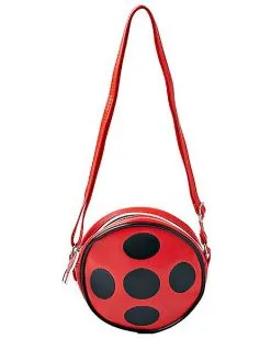 Spirit Halloween Ladybug Crossbody Satchel - Miraculous Ladybug