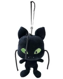 Spirit Halloween Plagg Plush - Miraculous Ladybug