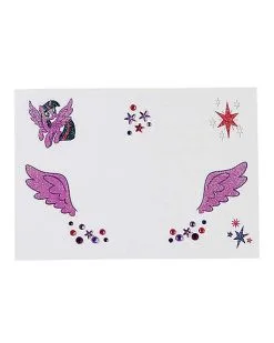 Spirit Halloween Twilight Sparkle Face Decals - My Little Pony -Spirit Halloween Boutique 01497817 b