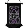 Spirit Halloween As Above So Below Scroll Sign -Spirit Halloween Boutique 01498211 a
