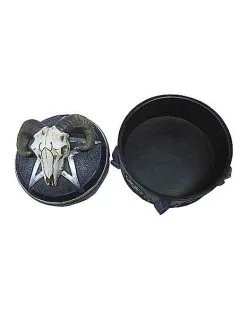 Spirit Halloween Mystical Arts Ram Skull Trinket Box -Spirit Halloween Boutique 01498252 d