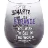 Spirit Halloween Be The Strange Stemless Glass - 22 Oz. -Spirit Halloween Boutique 01499128 a
