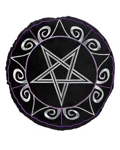 Spirit Halloween Mystical Arts Pentagram Pillow