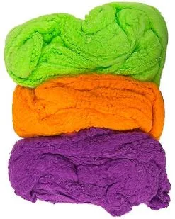 Spirit Halloween Multi-Pack Colored Spider Web Decoration -Spirit Halloween Boutique 01511930 c