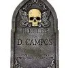 Spirit Halloween 21 Inch D. Campos Tombstone - Decorations -Spirit Halloween Boutique 01536705 a