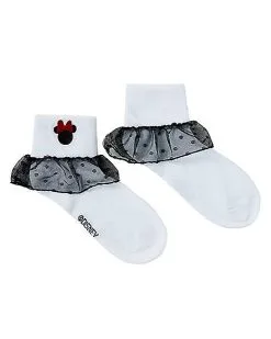 Spirit Halloween Minnie Mouse Ruffle Socks - Disney