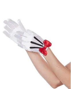 Spirit Halloween Minnie Mouse Gloves - Mickey And Friends