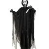 Spirit Halloween 5 Ft Light-Up Ghost Face Hanging Prop - Decorations 1 Spirit Halloween 5 Ft Light-Up Ghost Face Hanging Prop - Decorations -Spirit Halloween Boutique 01546233 a