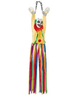 Spirit Halloween Hanging Kicker Clown Decoration