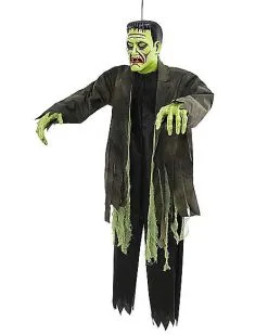 Spirit Halloween 4 Ft Light-Up Hanging Vintage Monster Decoration -Spirit Halloween Boutique 01546373 c