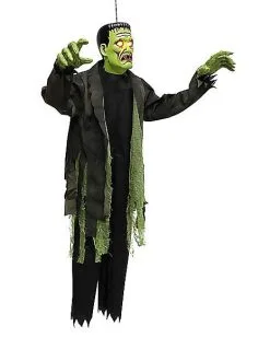 Spirit Halloween 4 Ft Light-Up Hanging Vintage Monster Decoration -Spirit Halloween Boutique 01546373 d