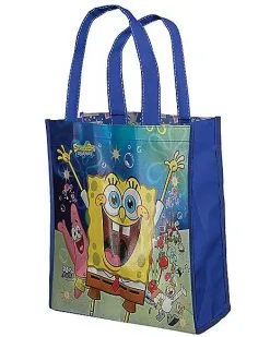 Spirit Halloween SpongeBob Character Tote Bag - SpongeBob SquarePants -Spirit Halloween Boutique 01546514 c