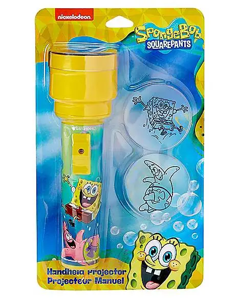 Spirit Halloween Yellow Character Handheld Projector - SpongeBob SquarePants 8 Spirit Halloween Yellow Character Handheld Projector - SpongeBob SquarePants - Image 6