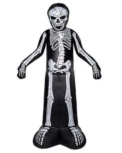 Spirit Halloween 8 Ft. Skeleton Inflatable - Decorations -Spirit Halloween Boutique 01547454 c
