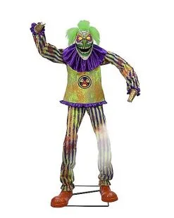 Spirit Halloween 6 Ft Nozzles The Clown Animatronic -Spirit Halloween Boutique 01563527 c