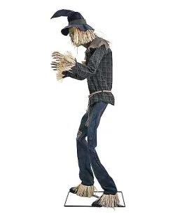 Spirit Halloween 6.6 Ft Strawman Animatronic -Spirit Halloween Boutique 01564269 g